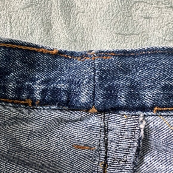 Levi’s 516 Jeans Womens 28 Jeans Altered Blue Slim Straight Classic 5 Pocket - Picture 6 of 9